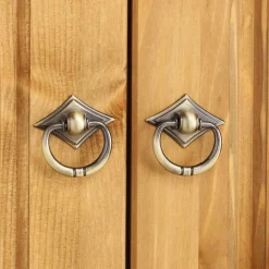 Landhaus Schlafzimmer mit Stauraumbett - Imressa (vierteilig)