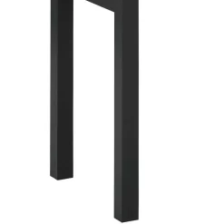 Landhaus Schreibtisch in Dunkelgrau - Mivaldana