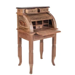 Landhaus Sekretär Mangato aus Teak Recyclingholz