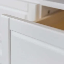 Landhaus Sideboard in Weiß & Natur Kiefer - Saluts