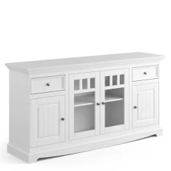 Landhaus Sideboard in Weiß lackiert - Indico