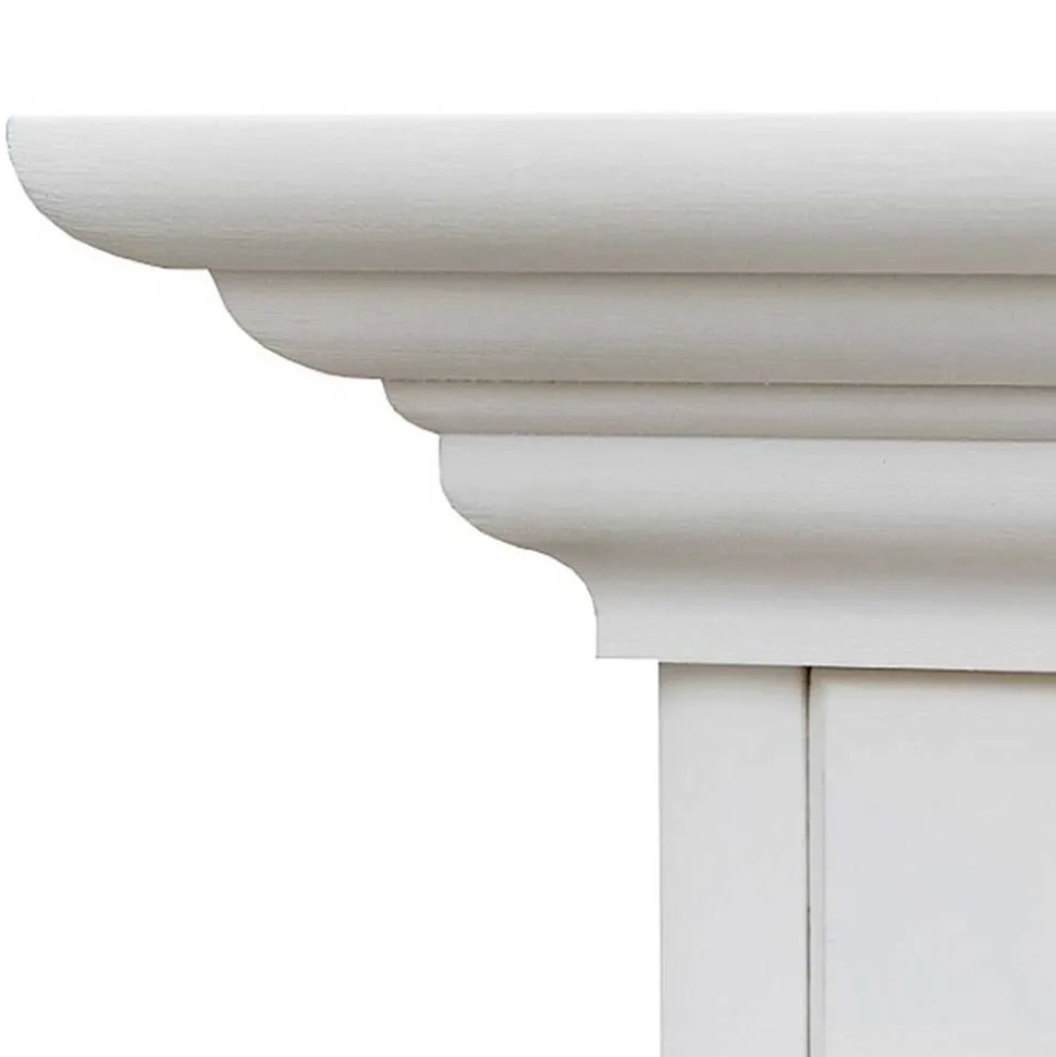 Landhaus Sideboard in Weiß lackiert - Indico