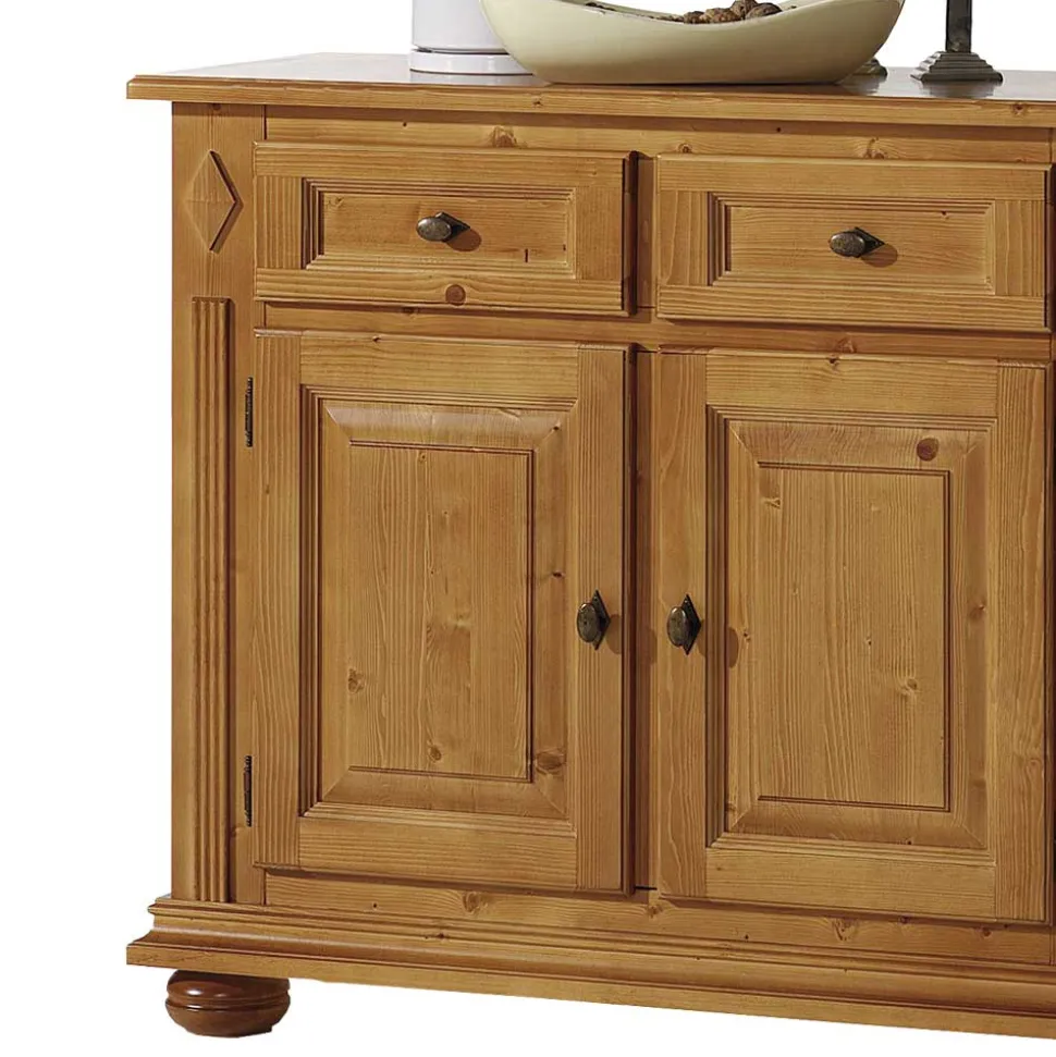 Landhaus Sideboard Terezza aus Fichte Massivholz