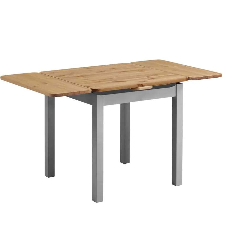 Landhaus Sitzgruppe Seramya in Grau Kiefer (fünfteilig)