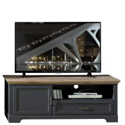 Landhaus TV Board & Vitrine Set - Thumbs (zweiteilig)