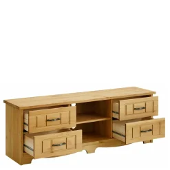 Landhaus TV Möbel aus Kiefer Massivholz - Vanpos