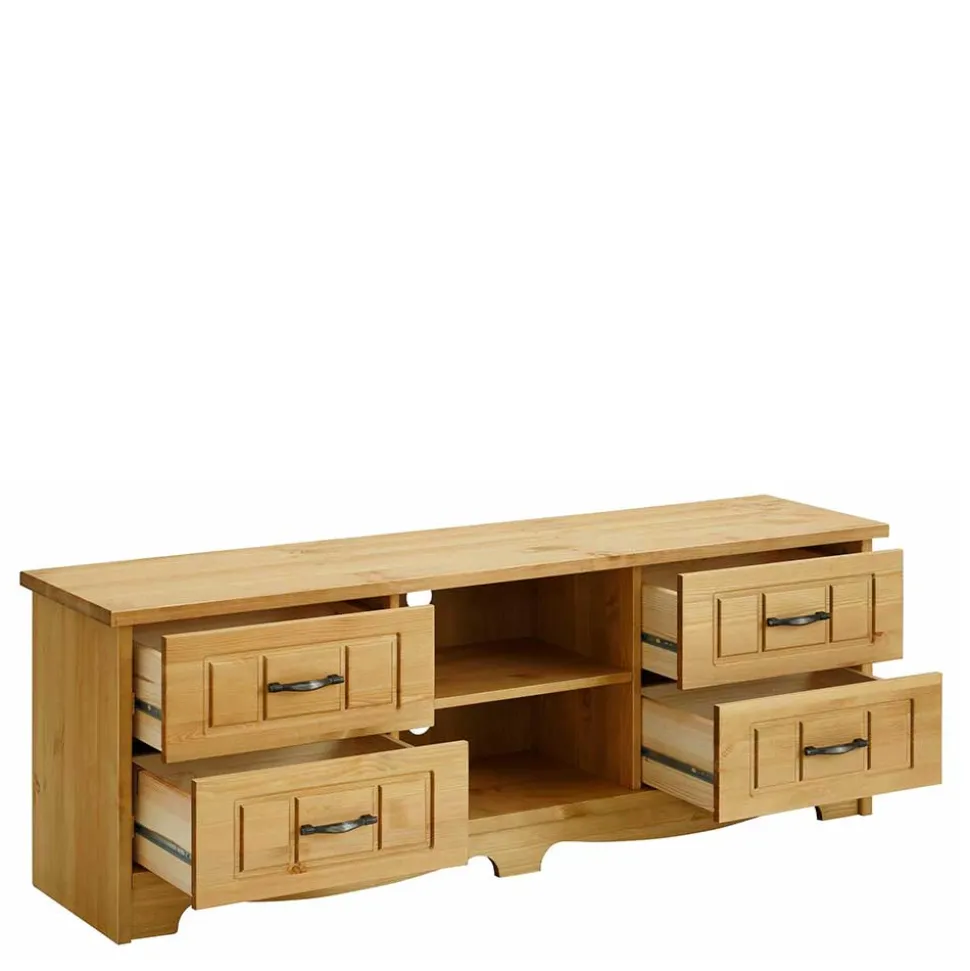 Landhaus TV Möbel aus Kiefer Massivholz - Vanpos