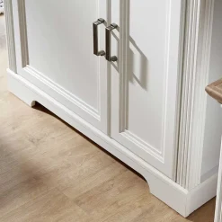 Landhaus TV Wohnwand Möbel Set - Sinolita (vierteilig)