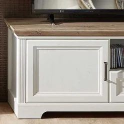 Landhaus TV Wohnwand Möbel Set - Sinolita (vierteilig)