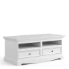 Landhaus TV-Board lackiert in Weiß - Indico