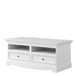 Landhaus TV-Board lackiert in Weiß - Indico