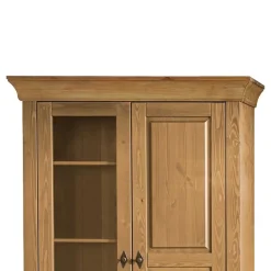 Landhaus Vitrine Piatra in Kiefer Natur gelaugt