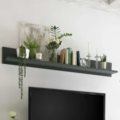 Landhaus Wandboard in Dunkelgrün - Niestov