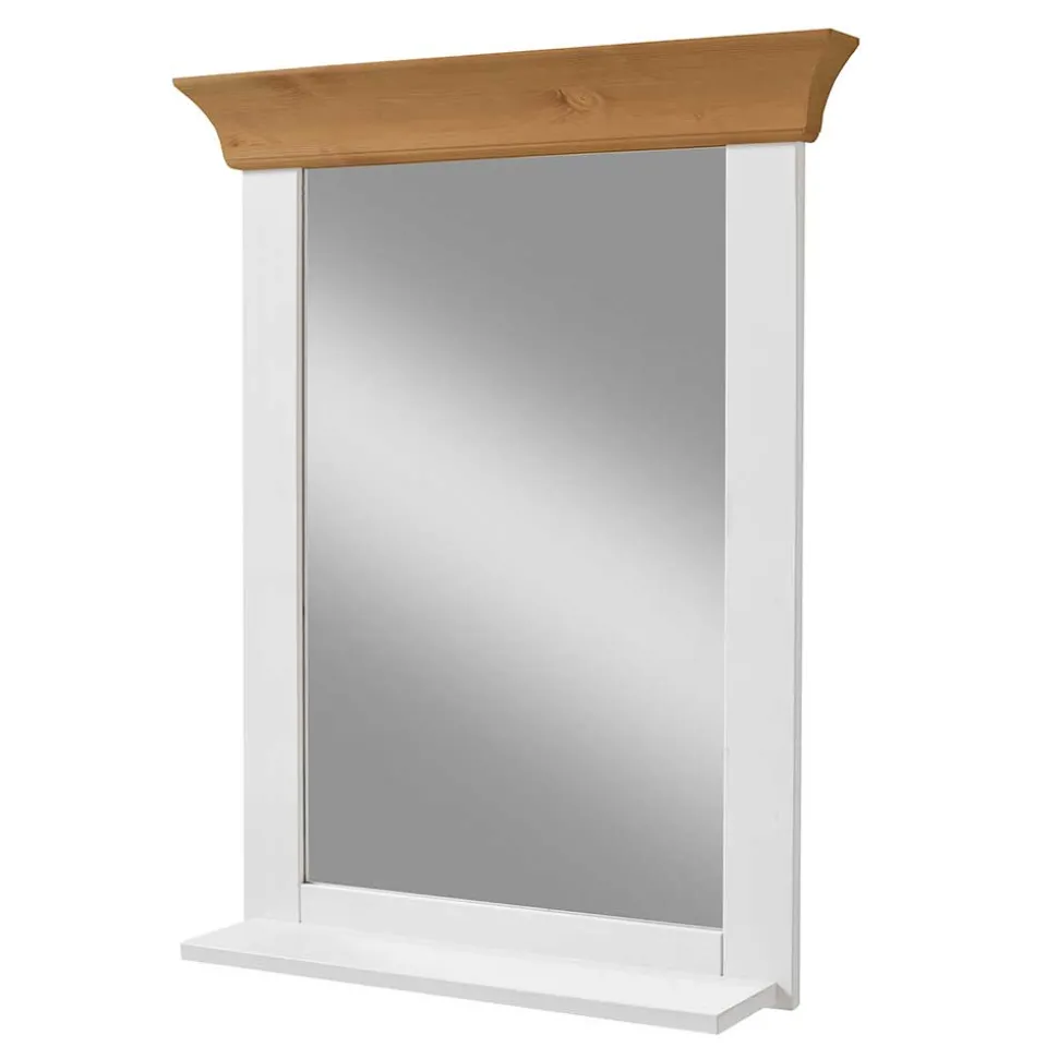 Landhaus Wandspiegel zweifarbig - Sibiuta