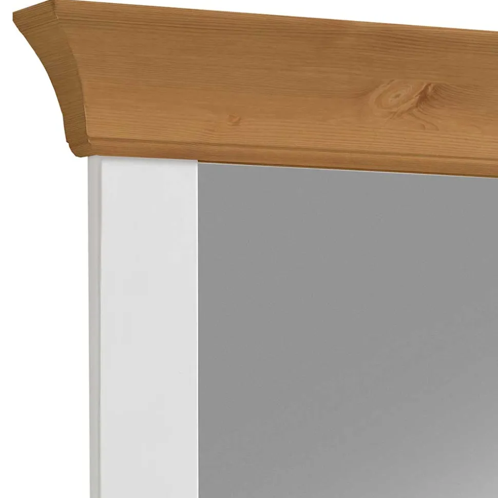 Landhaus Wandspiegel zweifarbig - Sibiuta