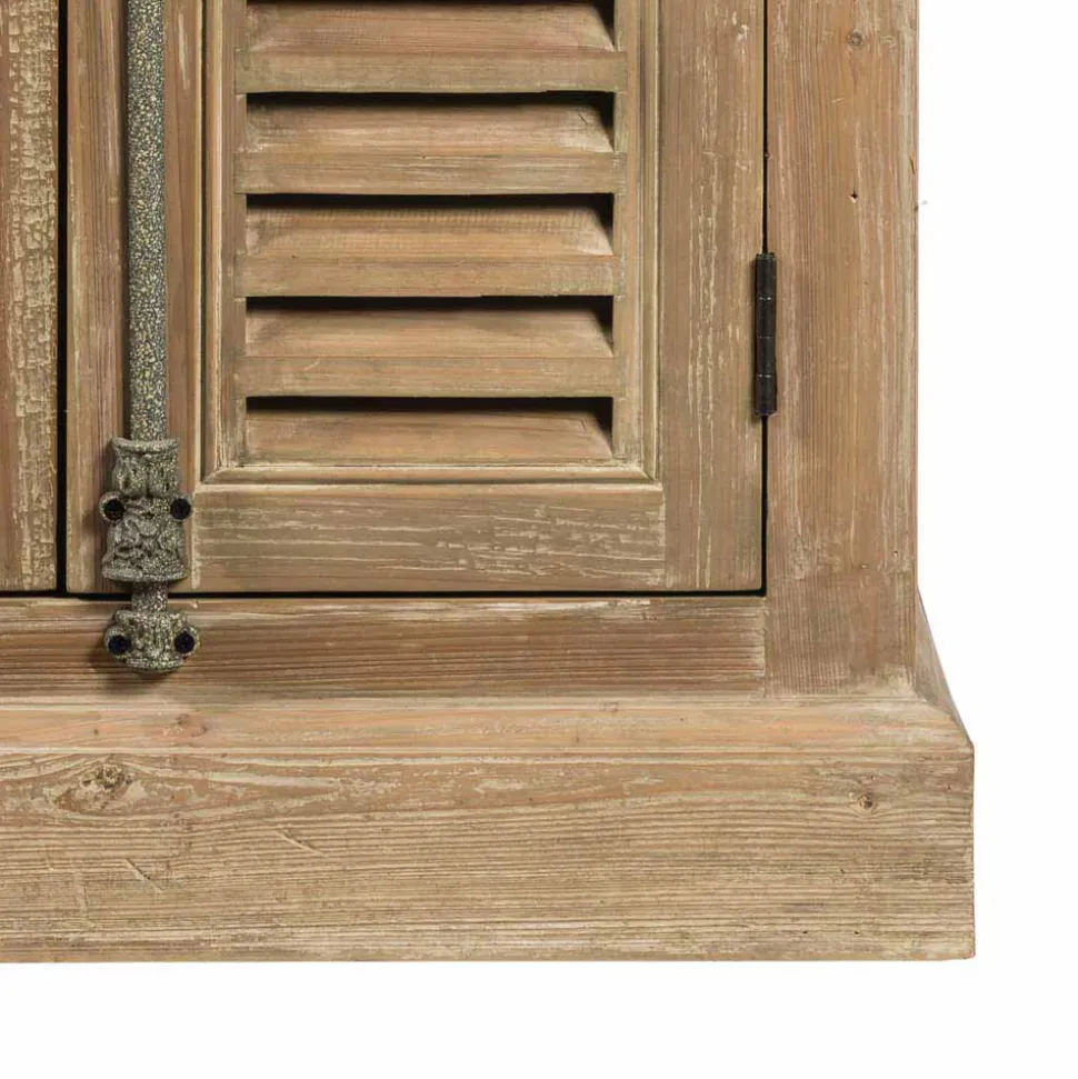 Landhaus Waschtisch mit Becken & Steinplatte Harrosands & Kiefer Antik teilmassiv