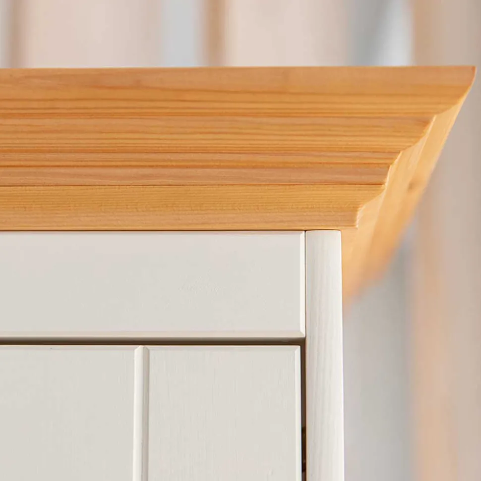 Landhaus Wohnwand Möbel - Vitablo (fünfteilig)