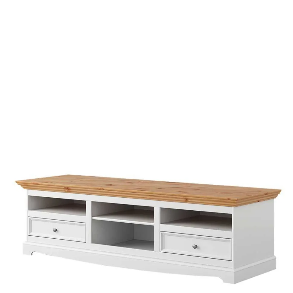 Landhaus Wohnwand Möbel - Vitablo (fünfteilig)