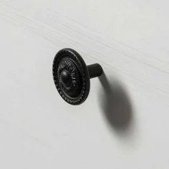 Landhaus Wohnzimmer Möbel in Weiß - Chelles (vierteilig)