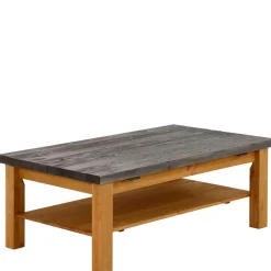 Landhaus Wohnzimmertisch in Natur & Grau - Ostanzia