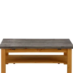 Landhaus Wohnzimmertisch in Natur & Grau - Ostanzia