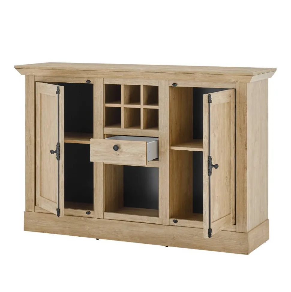 Landhaus-Anrichte in Eiche Gold - Hengas