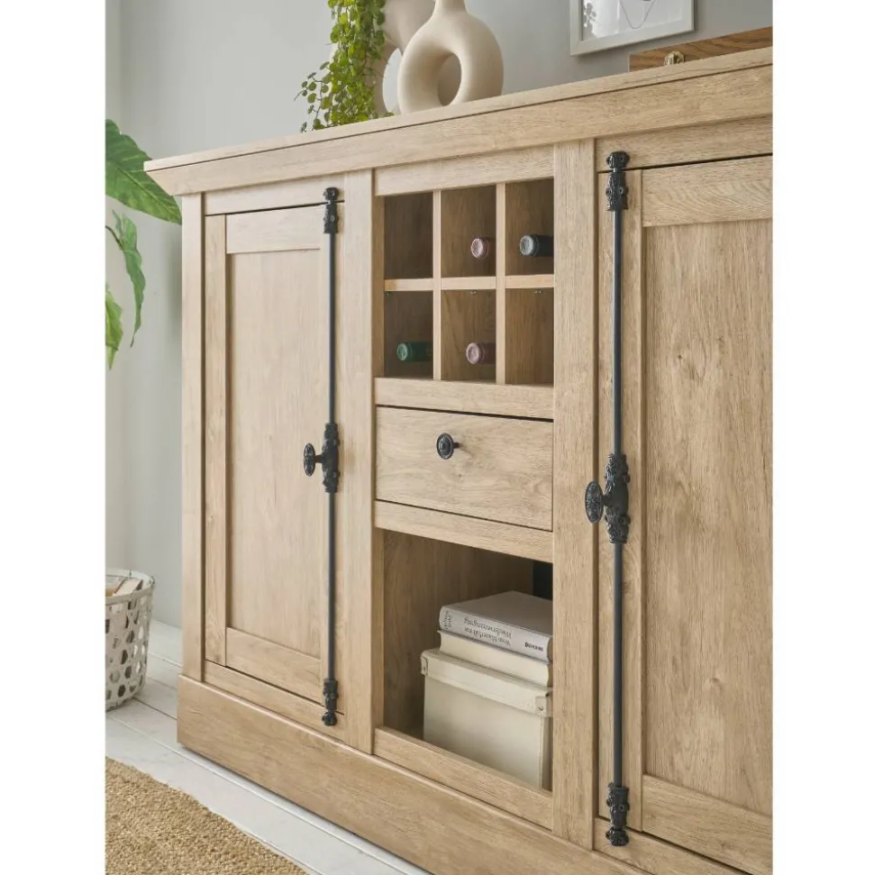 Landhaus-Anrichte in Eiche Gold - Hengas