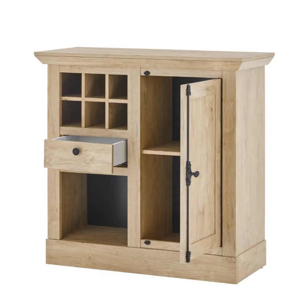 Landhaus-Kommode in Eiche Gold - Hengas