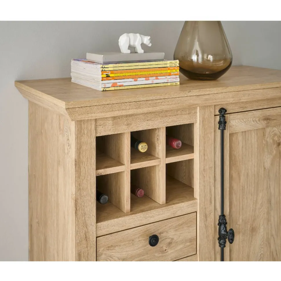 Landhaus-Kommode in Eiche Gold - Hengas