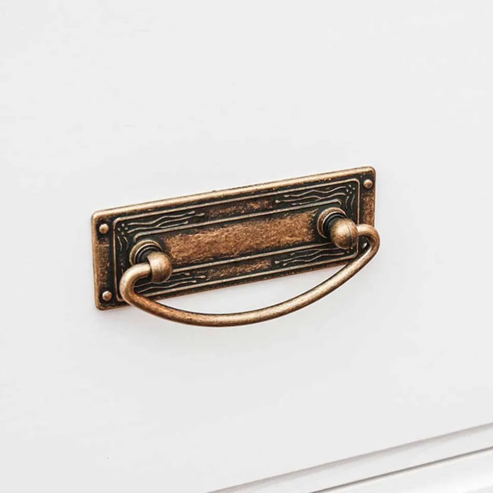 Landhauskommode in Weiß lackiert - Presto