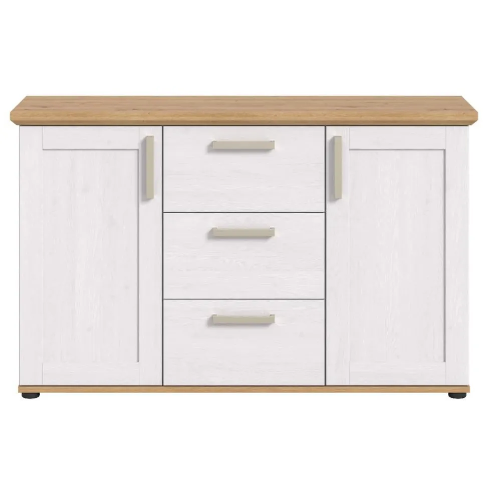 Landhaus-Sideboard in Weiß - Tocella