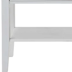 Landhausstil Möbel Set Sibiuta in Weiß (zweiteilig)