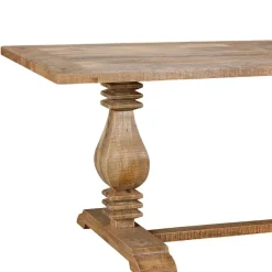 Landhaustisch aus Mangobaum Massivholz - Danaha