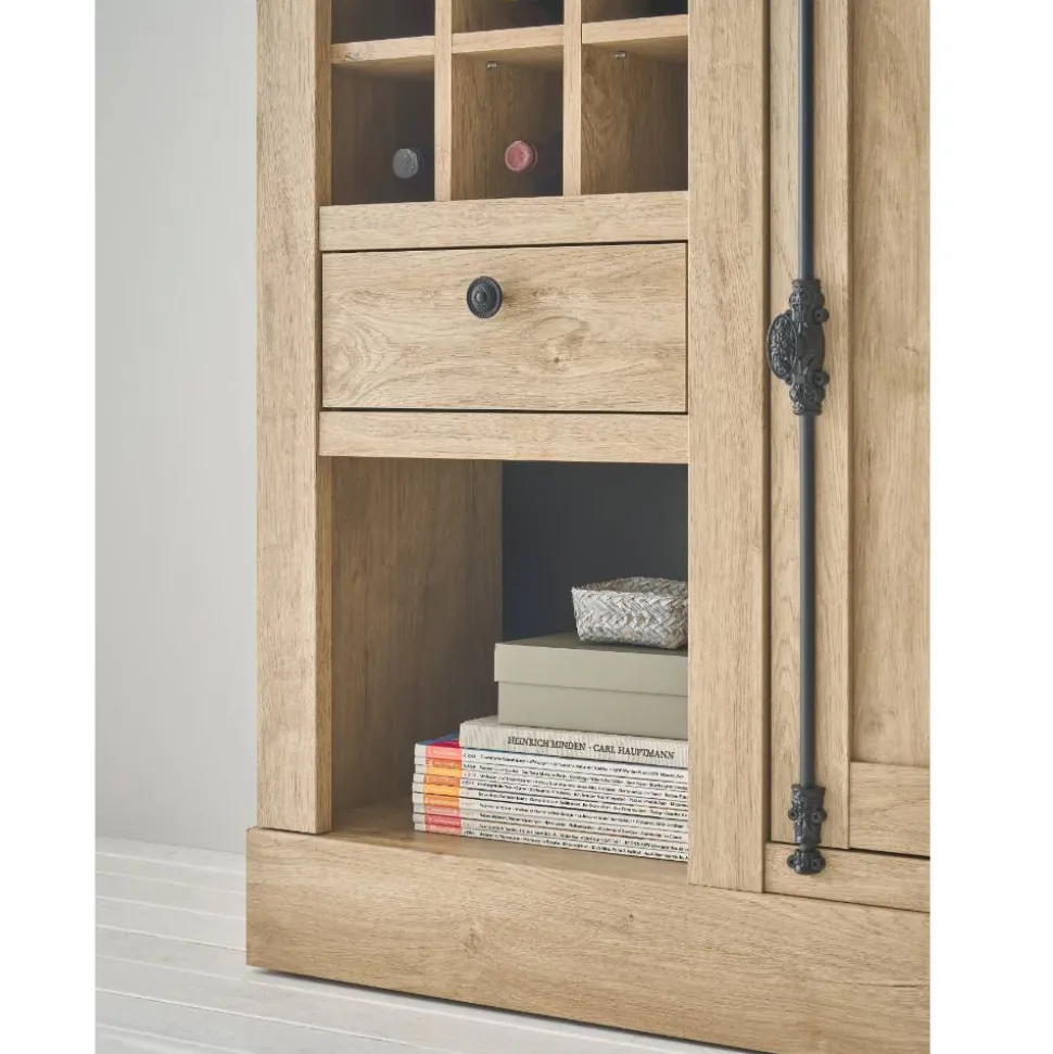 Landhaus-Wohnwand Set - Hengas (vierteilig)