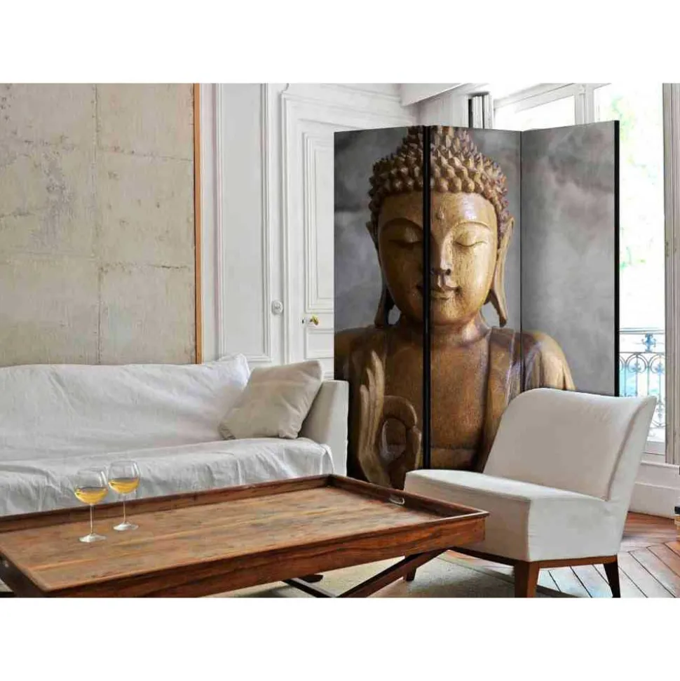 Leinwand Foto Paravent mit Buddha - Peru