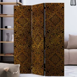 Leinwand Paravent Keltische Ornamente - Graziello