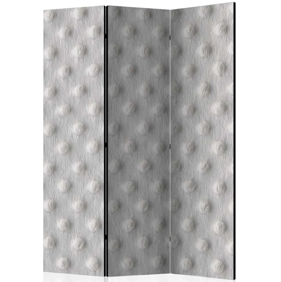 Leinwand Paravent mit Fichtenholz Rahmen - Jionalla