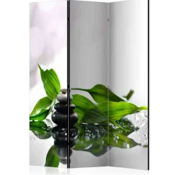 Leinwand Raumtrenner mit Zen Foto Druck - Anvidia