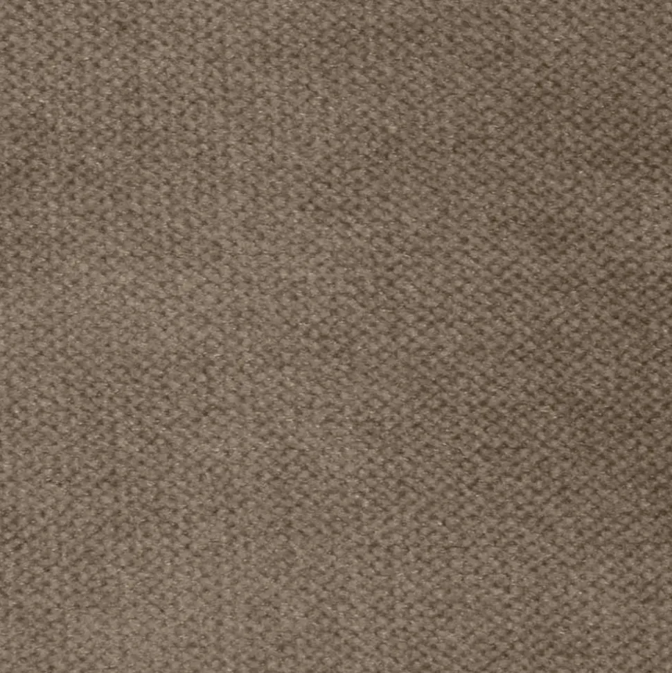 L-Form Wohnzimmer Sofa in Taupe Samt - Museo