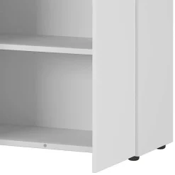 Lichtgrauer Aktenschrank 80x120x40 abschließbar - Ofledio