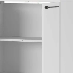 Lichtgrauer Aktenschrank 80x120x40 abschließbar - Ofledio