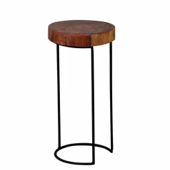 Loft Design Beistelltischchen Bebevos rustikal