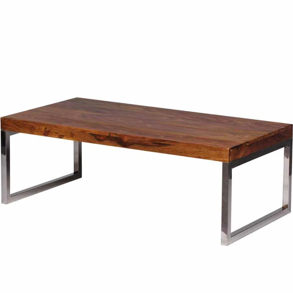 Loft Design Couchtisch Jimena mit Holz und Metall