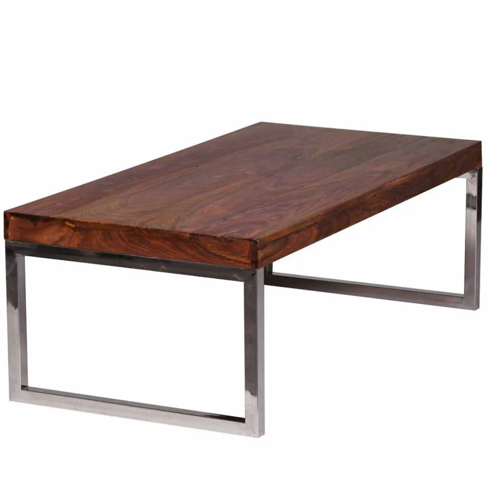 Loft Design Couchtisch Jimena mit Holz und Metall