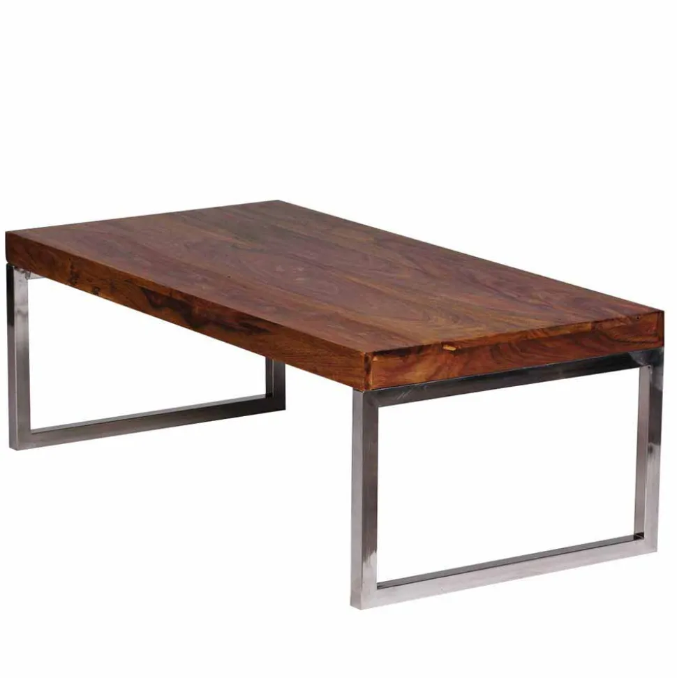 Loft Design Couchtisch Jimena mit Holz und Metall