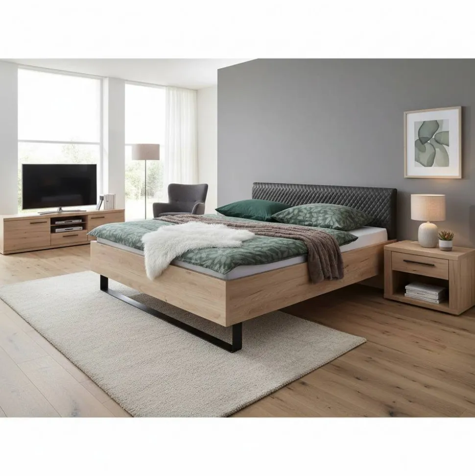 Loft Design Ehebett mit Bügelgestell - Licruva