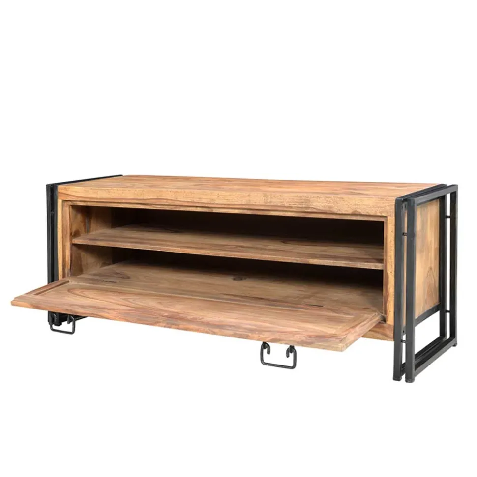 Loft Flurmöbel Set Mendoza aus Akazie Massivholz (neunteilig)