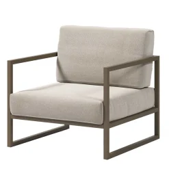 Lounge Sessel in Hellgrau & Dunkelgrün - Turkeni