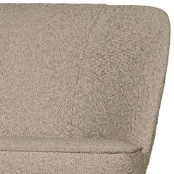Loungesofa aus Boucle Stoff in Beige - Laderla