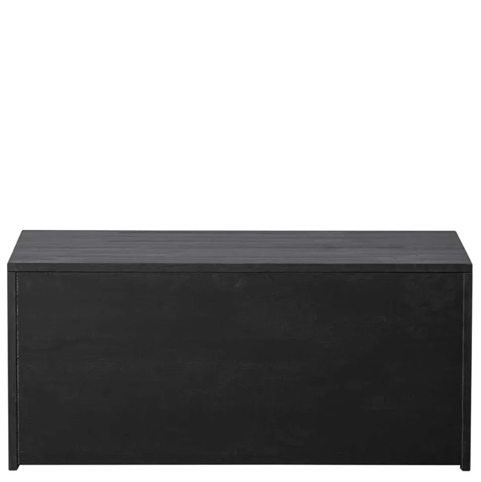 Lowboard in Schwarz Kiefer - Gelvins